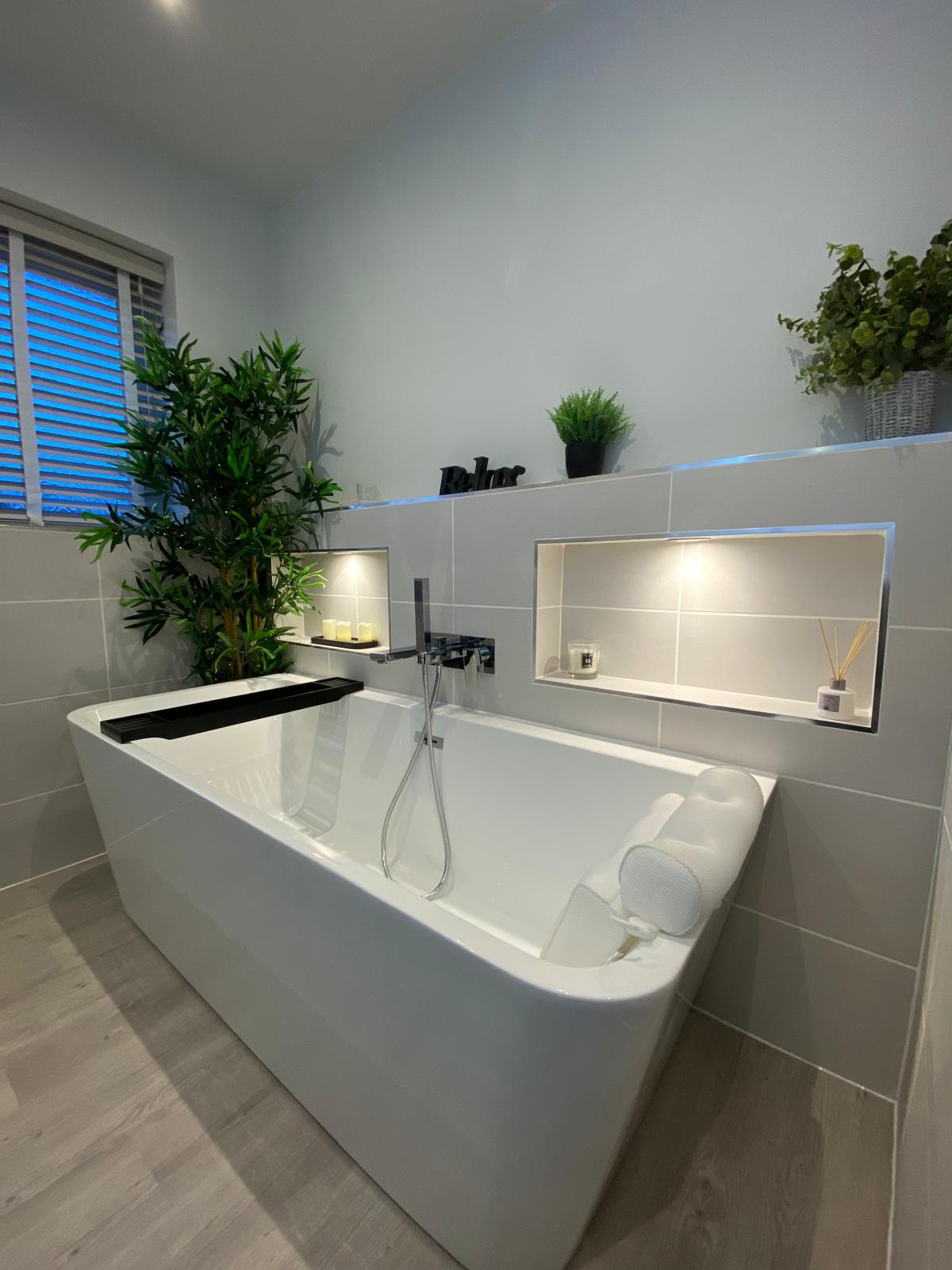 A complete room, planned end to end